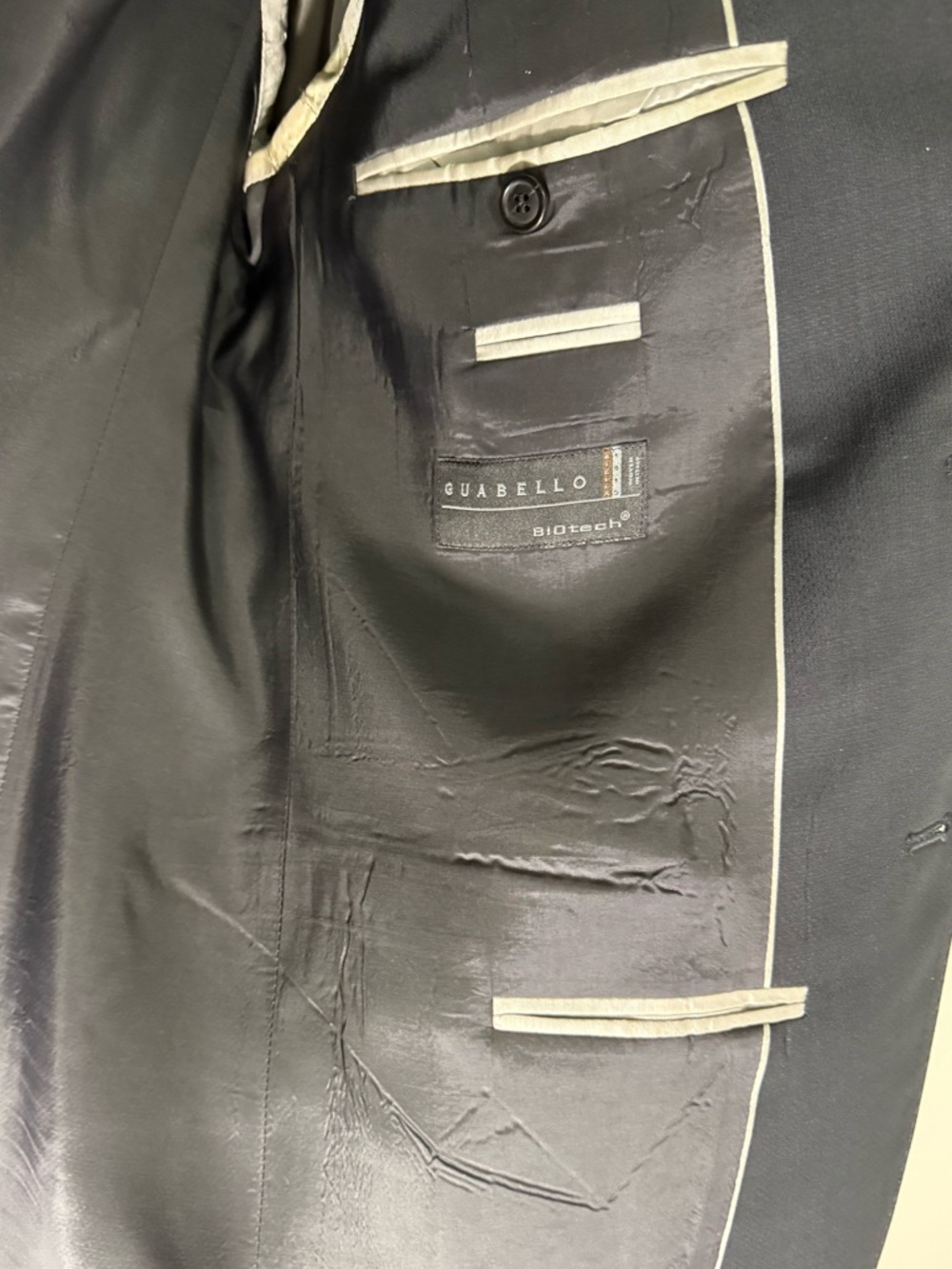 HUGO BOSS Two-Button Blazer Black Size 38S EUC - Picture 11 of 16
